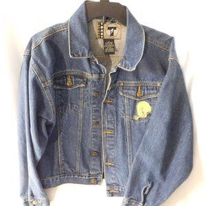 French Toast Tweety Bird Jean Jacket Size 14/16